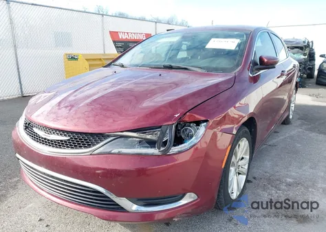 2015 Chrysler 200 Limited из США, поврежденный, VIN 1C3CCCAB7FN521156